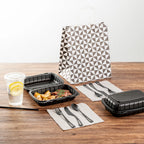 Black Compostable CPLA Cutlery Set – 7.5 in, 290 Pieces per Box