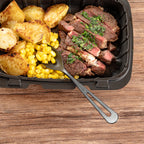 Black Compostable CPLA Cutlery Set – 7.5 in, 290 Pieces per Box