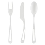 White Compostable CPLA Cutlery Set – 7.5 in, 290 Pieces per Box