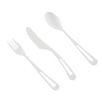 White Compostable CPLA Cutlery Set – 7.5 in, 290 Pieces per Box
