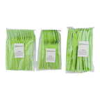 Green Compostable CPLA Cutlery Set – 6.5 in Utensils – 290 Sets per Box