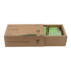 Green Compostable CPLA Cutlery Set – 6.5 in Utensils – 290 Sets per Box