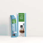 Box of 12 Smooth Vanilla iced espresso sachets, premium Arabica UAE