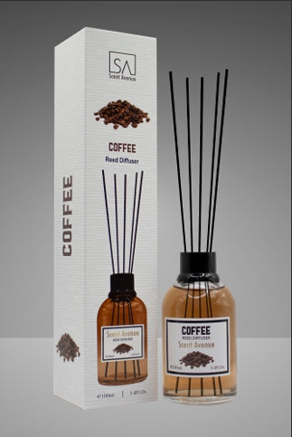 Coffee Reed Diffuser – 100ml Café Scent – Dubai UAE