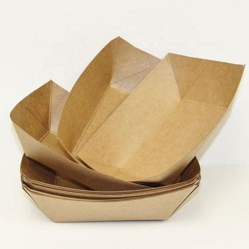 Kraft Paper Boat Trays