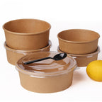 Kraft Salad Bowls with Lids - Product hub 