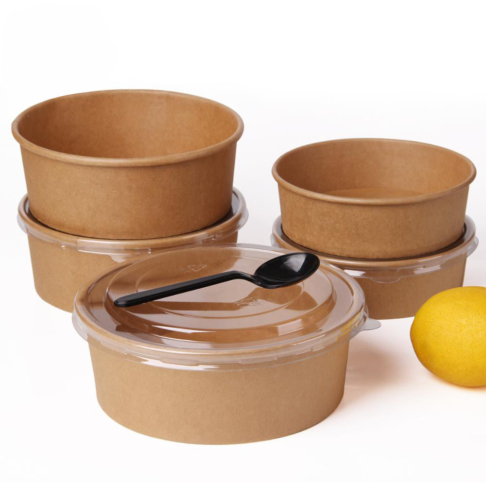 Kraft Salad Bowls with Lids - Product hub 
